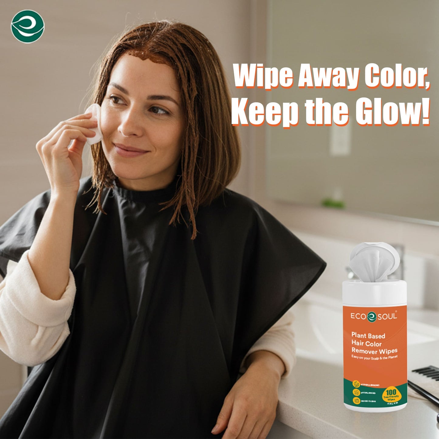 Hair Colour Remover from Skin Wipe | Pack of 1