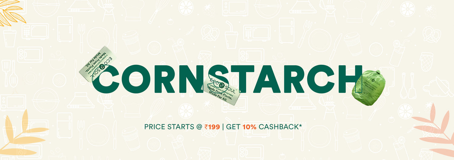 Ecofriendly Kitchenware Products made from Cornstarch