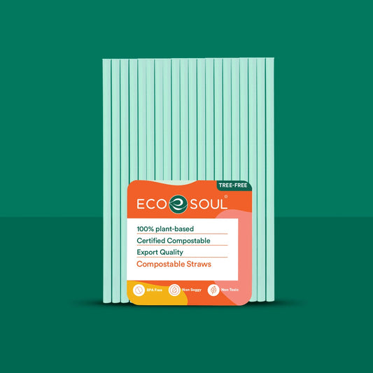 Eco-friendly compostable straw