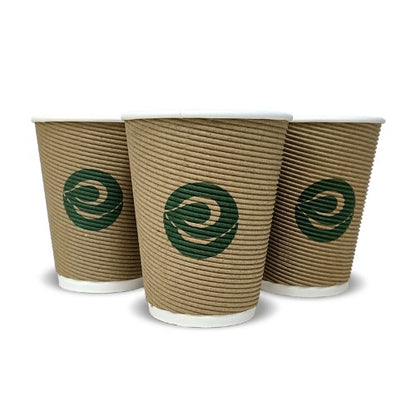 350ml Round Disposable Ripple Cup