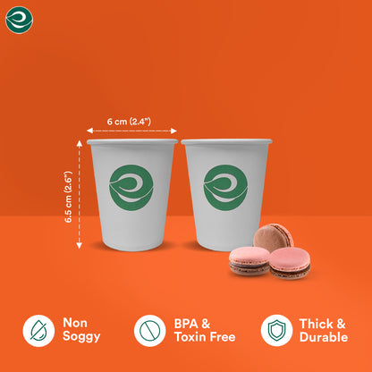 150 ml Biodegradable Paper Cups