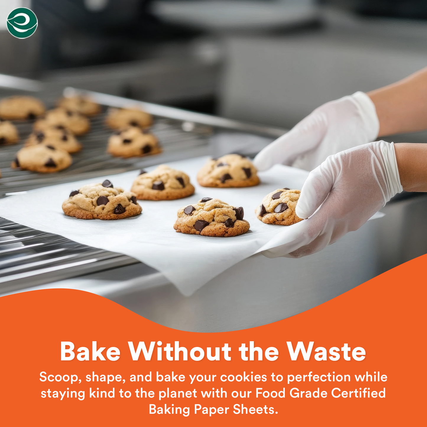 Eco-Friendly Baking Paper Sheets- 11inch x 11 inch | Pack of 1