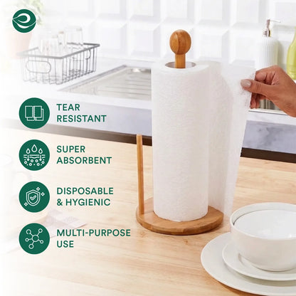Non Woven Kitchen Towel 160 Pulls (80 Pulls x 2 Rolls)
