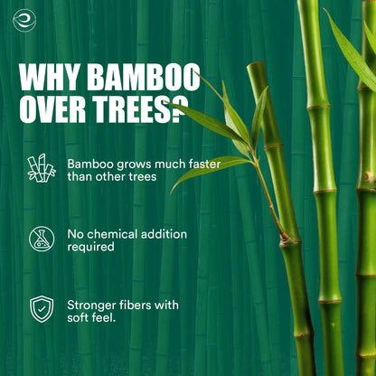 Bamboo Reusable Kitchen Towels 40 Pulls