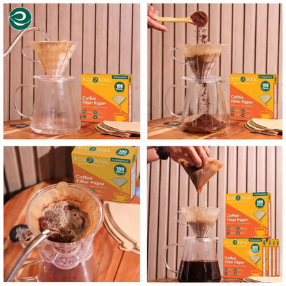 Coffee Filter Paper Pack of 100
