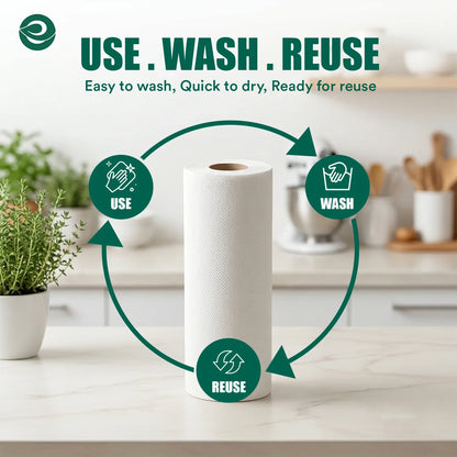 Non Woven Kitchen Towel 160 Pulls (80 Pulls x 2 Rolls)