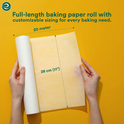 Eco-Friendly Baking Paper Roll- 11inch x 20 m | Pack of 1