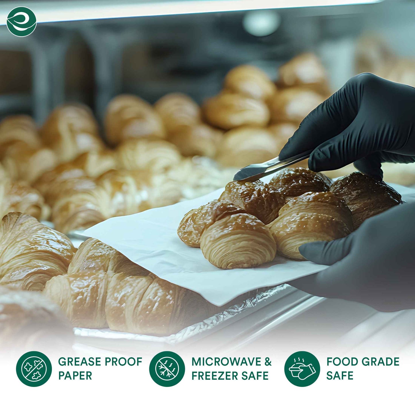 Eco-Friendly Baking Paper Sheets- 11inch x 11 inch | Pack of 1