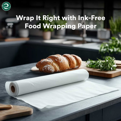 Eco-Friendly Food Wrapping Paper Roll- 11inch x 20 m | Pack of 1
