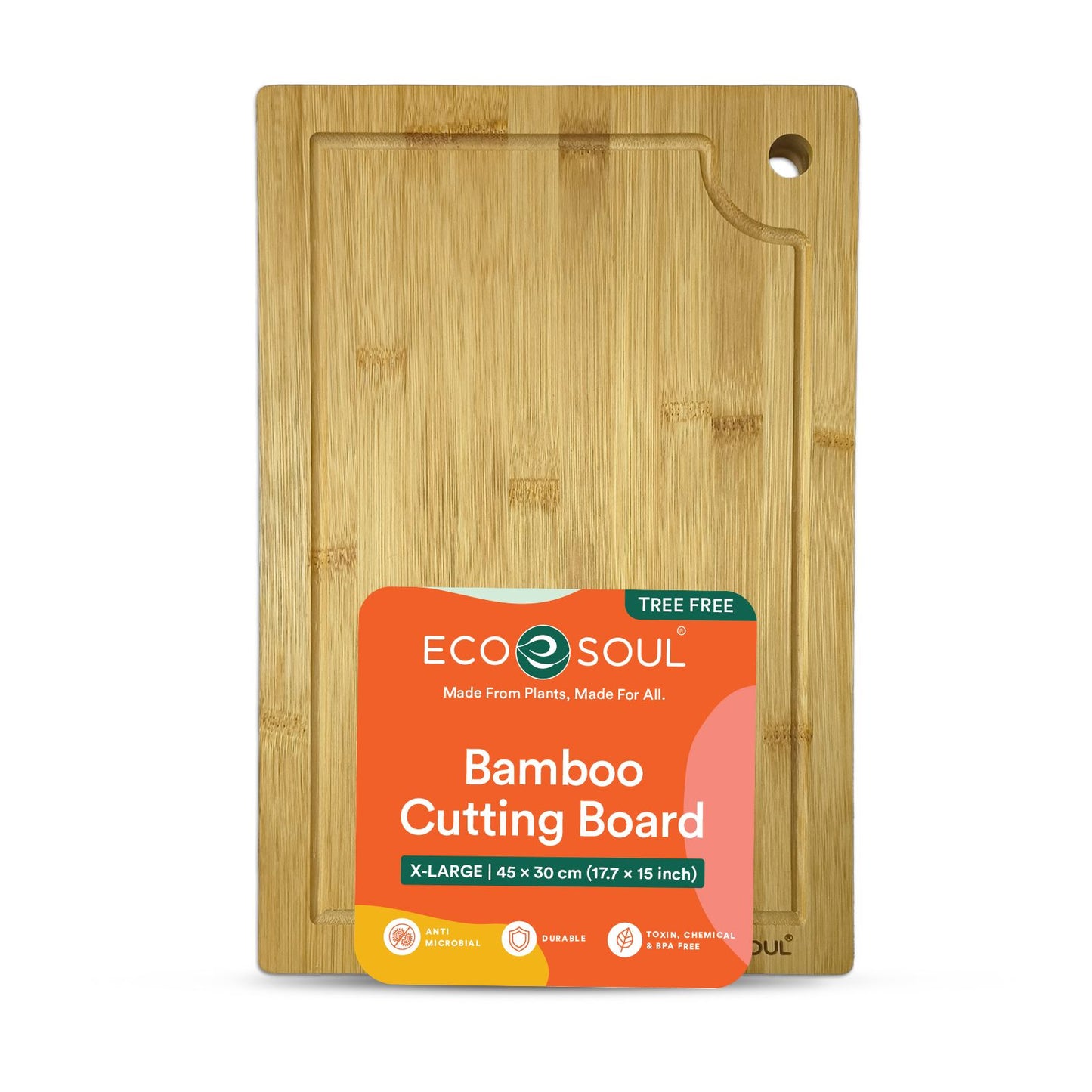 Bamboo Cutting Board | Extra Large | 15" * 10"