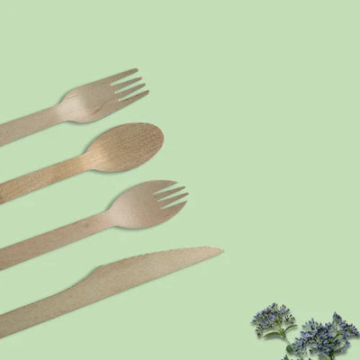 Birchwood Disposable Wooden Cutlery