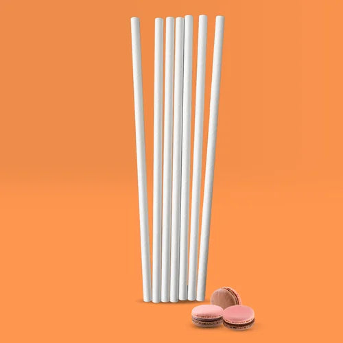 Disposable Paper Straws- Pack of 100