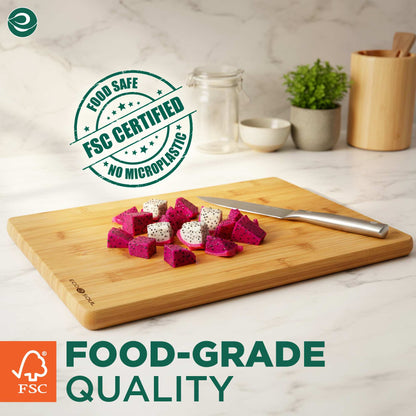 Bamboo Cutting Board | Large | 13"  * 9"