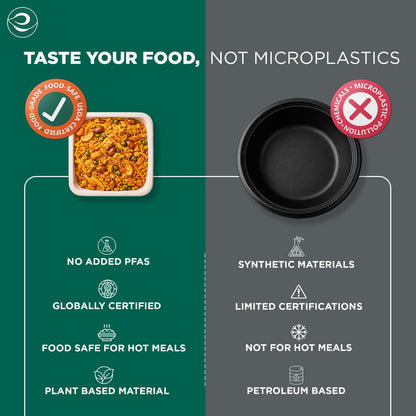 150 ml Square Disposable Bagasse Bowl