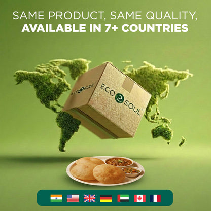 12 Inch Round Disposable Areca Palm Leaf Plates