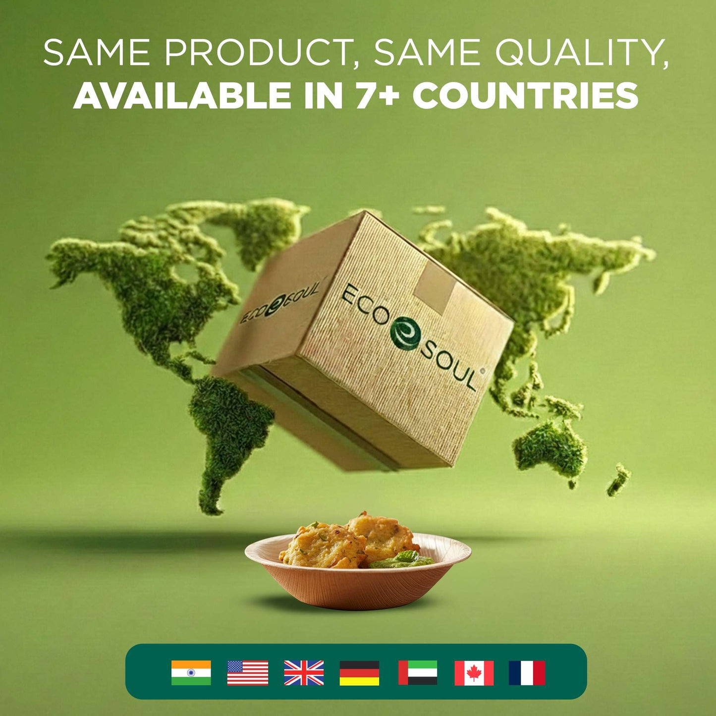 210ml Round Areca Palm Leaf Disposable Bowls