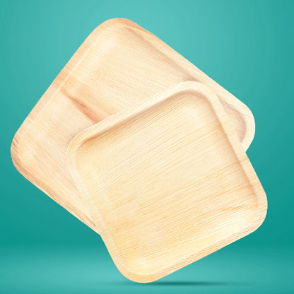 Palm Leaf Plates Bundles | 7 &10 Square