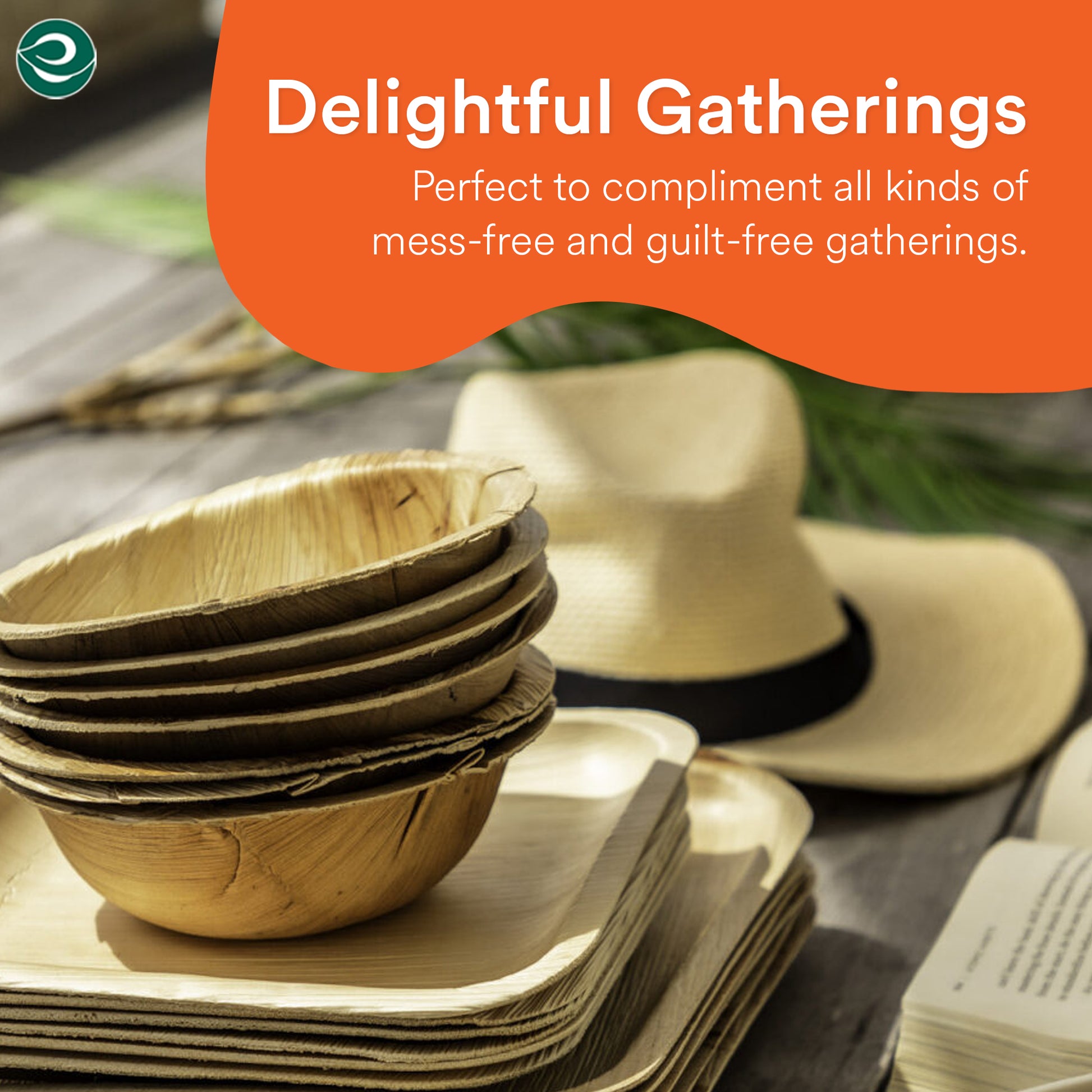 Eco-friendly disposable bowls, the perfect choice for any gathering or event