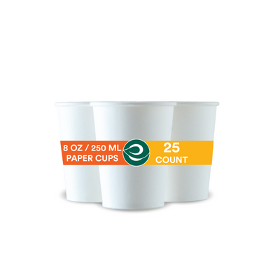 250 ml Biodegradable Paper Cup Without Lid