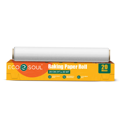 Eco-Friendly Baking Paper Roll- 11inch x 20 m | Pack of 1