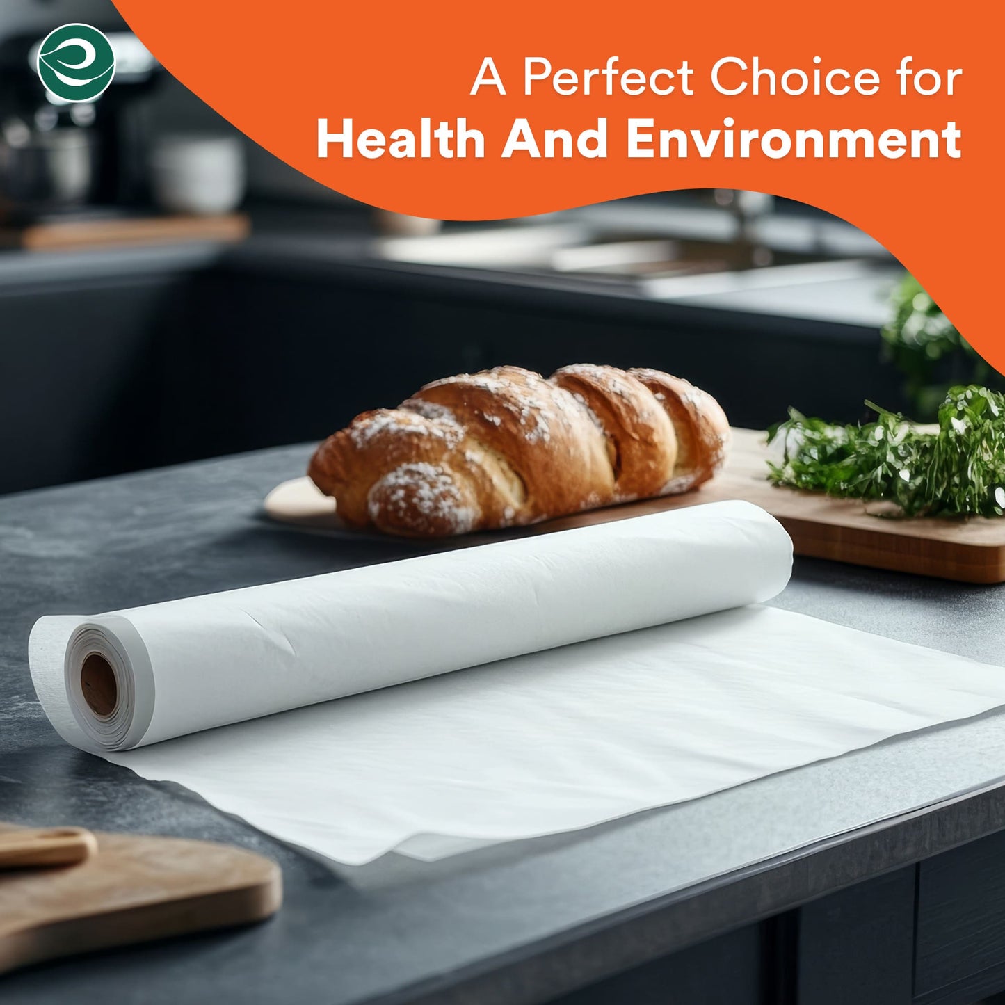 Eco-Friendly Food Wrapping Paper Roll- 11inch x 20 m | Pack of 1