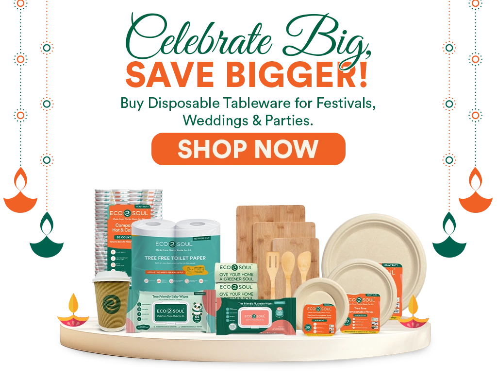 Celebration with Ecofiendly Tableware
