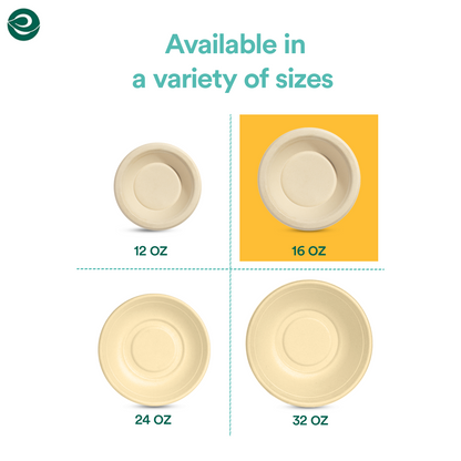 500 ml Round Eco-friendly Disposable Bowl