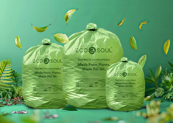 ECO SOUL Kitchen Compost Bags 24