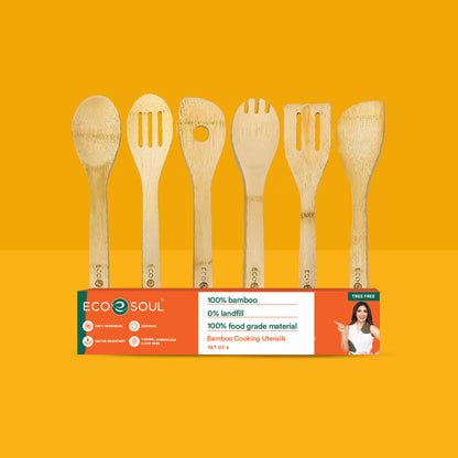 Bamboo Cooking Utensils set of 3