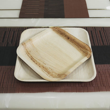 Palm Leaf Plates Bundles | 7 &10 Square