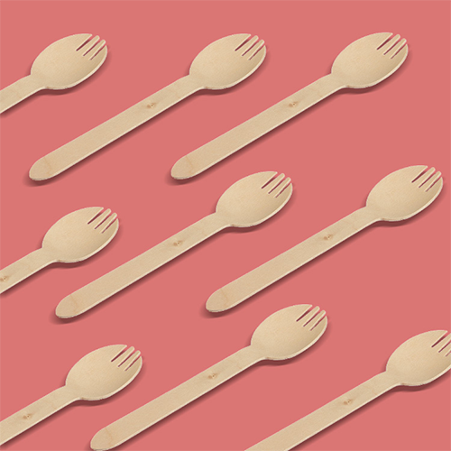 Disposable Wooden Spork